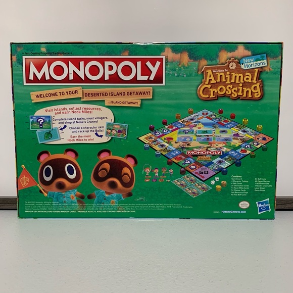 Monopoly®: Animal Crossing New Horizons Edition Board Game-New - Picture 2 of 8
